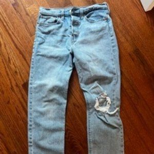 Levi's Wedge Straight Light Wash Jean